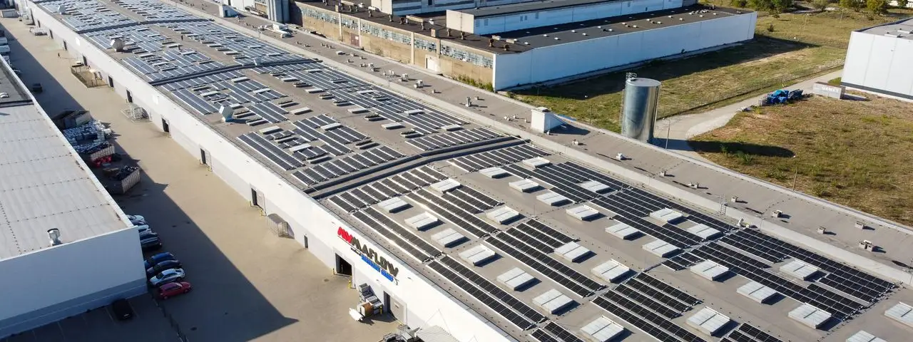Fotowoltaika na hali produkcyjnej