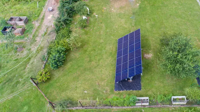 instalacja fotowoltaiczna na gruncie