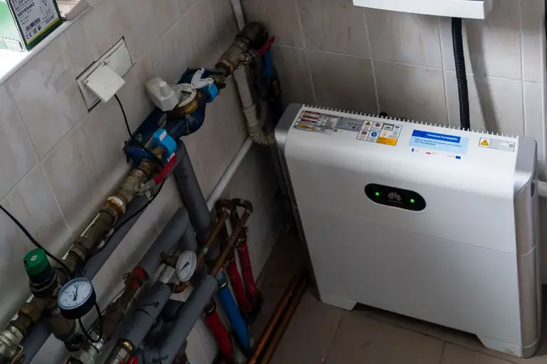 Magazyn energii zamontowany w kotłowni