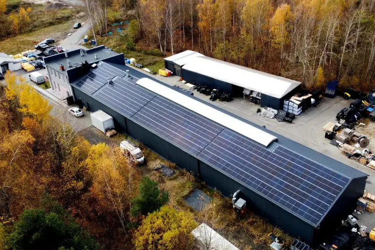 Instalacja fotowoltaiczna na dachu